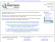 Tablet Screenshot of hartmanco.com